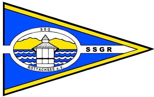 SSGR der Vereinswimpel des Segelclub Rottachsee