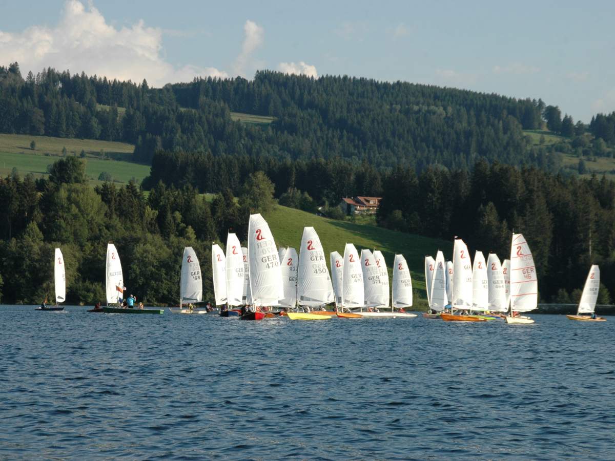 Segeln vor Allgäuer Kulisse: GO24 Seggerling