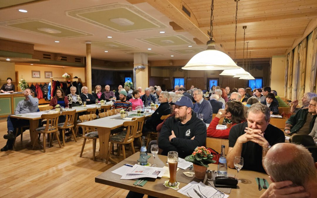 JHV 2025 im Gasthaus Engel in Moosbach